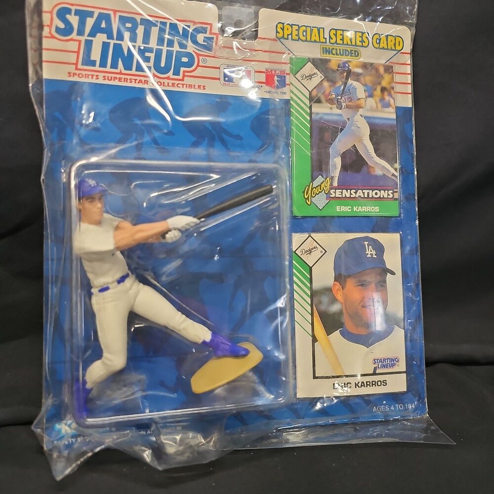 1993 Eric Karros Los Angeles Dodgers Starting Lineup New in Box